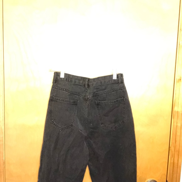 SHEIN black wash ripped jeans, size XS/0 - Picture 3 of 3